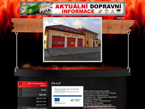 hasiči bystré; svet-stranek.cz : osobní stránky zdarma snadno a rychle