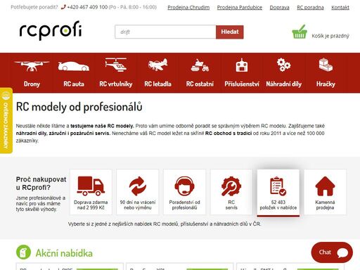 rc modely od profesionálů za příznivou cenu! ? rc modely dronů, aut, vrtulníků a mnoho dalších typů rc modelů… odborné poradenství a kvalitní servis. 