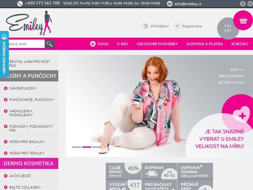 v produktech naleznete kvalitní legíny, punčochy a punčocháče.