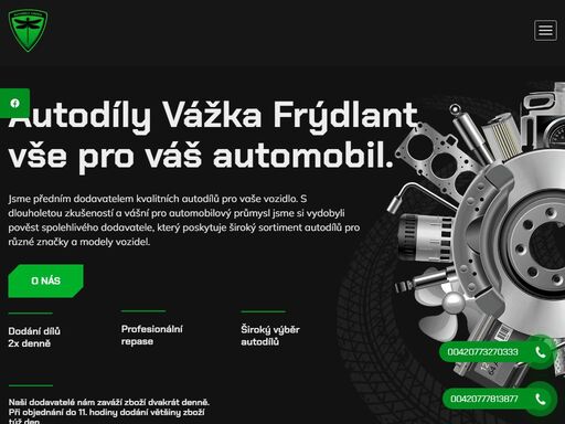 jsme předním dodavatelem kvalitních autodílů pro vaše vozidlo. poskytujeme široký sortiment autodílů pro různé značky a modely vozidel.
