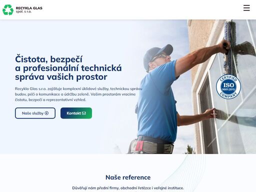 recykla glas s.r.o. nabízí profesionální úklidové služby, technickou správu budov, údržbu zeleně a čištění komunikací po celé čr.