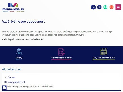 máme maturitní obory v oblastech zdravotnictví, ekonomie a it s důrazem na praktické dovednosti a moderní technologie. vzdělávejte se pro budoucnost!
