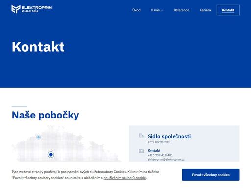 jsme rodinná firma s více než 30 lety zkušeností v oblasti silnoproudých elektromontáží. působíme po celé české republice a specializujeme se na realizace rozvoden nn a vn do 35 kv, trafostanic a technologických montáží na klíč. naším cílem je dodávat kvalitní a spolehlivá řešení v oblasti elektrotechniky – od návrhu, přes dodávku materiálu až po kompletní montáž a uvedení zařízení do provozu.
