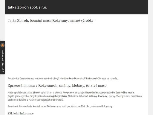 jatka zbiroh spol. s r.o.