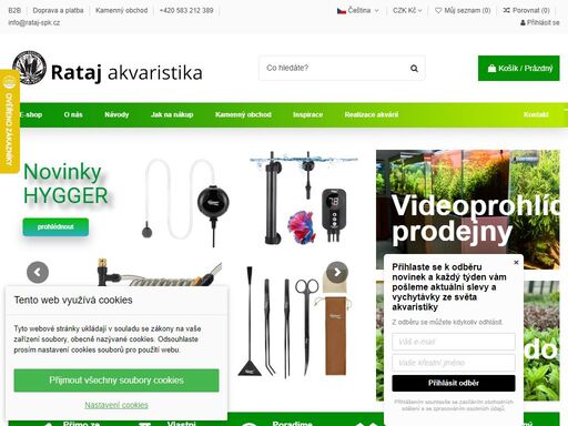 pěstujeme akvarijní rostliny, vyrábíme co2 sety, hnojiva, přípravky a substráty. zastupujeme firmy aquatlantis, blau a ruwal.  tradice od roku 1991