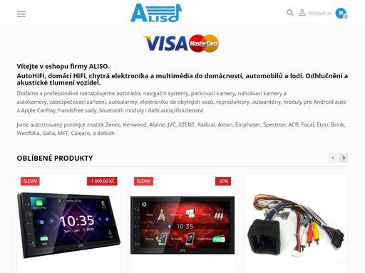 aliso - hifi, chytrá elektronika a multimédia do domácností, automobilů a lodí. odhlučnění a akustické tlumení vozidel. tažná zařízení.