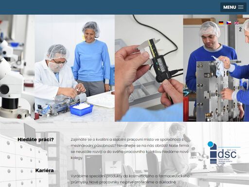 produkty kosmetického a farmaceutického průmyslu