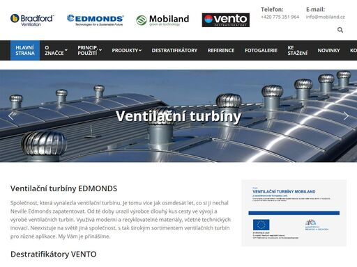 ventilační turbíny a hybridní turbíny bradford jsou nejlepší volbou pro ventilace panelových domů, destratifikace, ventilace skladovacích a výrobních hal a ventilace zemědělských staveb