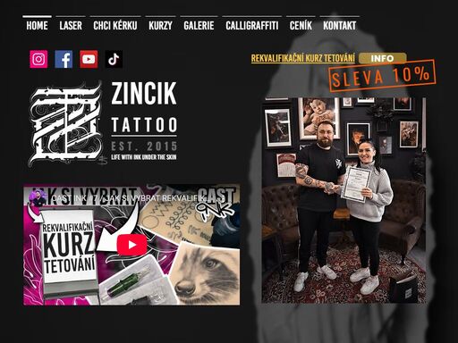 tattoo zincik – tetovací studio v brně, rekvalifikační kurzy tetování, workshopy tetování, 