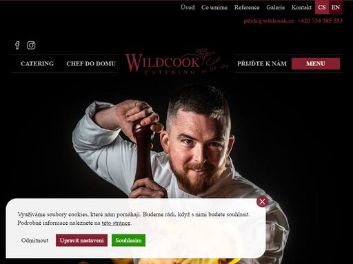 wildcook - profesionální catering - vždy ode mne dostanete ty nejlepší služby připravované s veškerou láskou ke krásnému řemeslu.