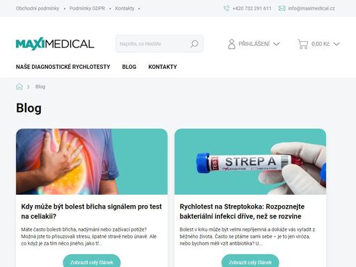 specializujeme se na rychlotesty pro snadnou a spolehlivou domácí diagnostiku a prevenci zdravotních stavů.