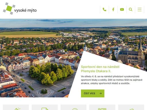 město vysoké mýto - oficiální stránky