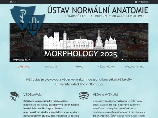 informace o ústavu normální anatomie lf up v olomouci