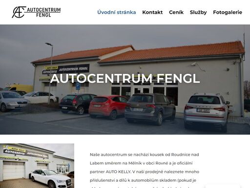 autocentrum fengl naše autocentrum se nachází kousek od roudnice nad labem směrem na mělník v obci rovné a je oficiální partner auto kelly. v naší prodejně naleznete mnoho příslušenství a dílů k automobilům skladem (pokud je skladem nemáme, tak je samozřejmě objednáme) co se týče příslušenství a doplňků nabízíme autopotahy (univerzální i na míru), okrasné poklice, stěrače, autokosmetiku a mnoho