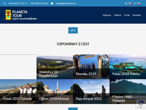 planeta tour - potápění egypt, filipíny, palau ...