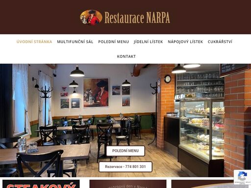 restaurace narpa - česká kuchyně, kvalitní jídlo, lány | kirpa s.r.o.