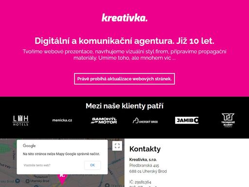 kreativka - digitální a komunikační agentura.