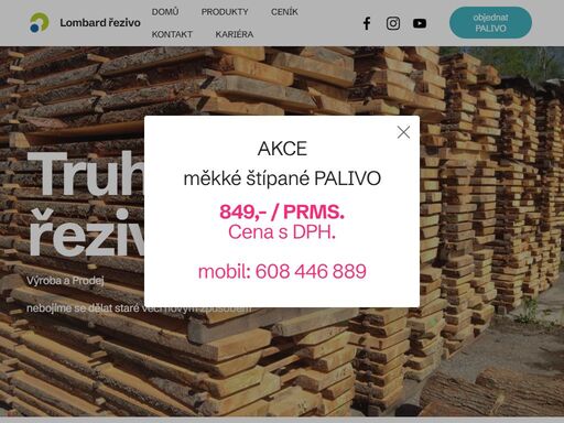lombard řezivo je výrobcem a prodejcem truhlářského řeziva. 
skladem:
smrk, borovice, modřín, olše, bříza, buk, buk pařený, dub, jasan, javor, habr