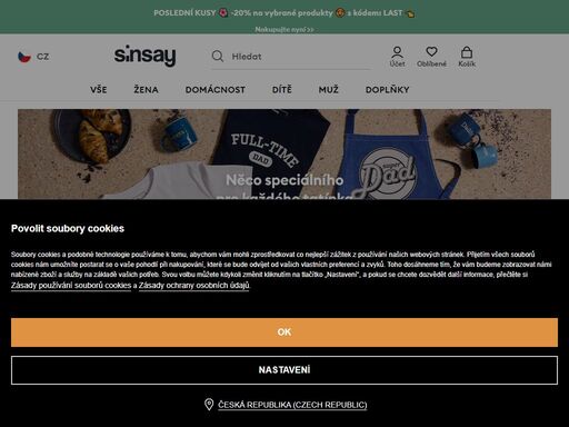 objevte nejnovější trendy za skvělé ceny v e-shopu sinsay. objevte široký výběr produktů pro celou rodinu!
