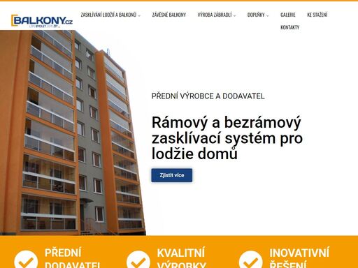 provádíme zasklívání lodžií, zasklívání balkonů a zasklení zimních zahrad a pergol. přední výrobce zasklívacích systémů v čr.