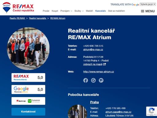 chcete prodat, koupit či pronajmout byt, dům nebo pozemek? spolehněte se na jedničku mezi realitkami. re/max je tu pro vás na více než 170 místech v celé čr.