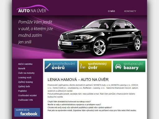 potřebujete hotovost na vůz? zprostředkujeme leasing nebo úvěr na auto.