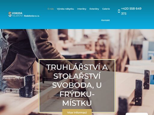 potřebujete vyrobit kuchyňskou linku, vestavěné skříně či jiný nábytek na míru? kontaktujte truhlářství a stolařství svoboda v hodoňovicích u frýdku místku.