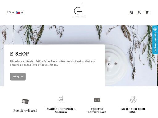 novinky.  
český výrobce porcelánových zásuvek a vypínaču na trhu od roku 2020!
kontakt pro velkoobchodní partnery .: 730529536
veškeré vypínače jsou dodávány se stříbrnými šroubky. v nabídce však máme i šroubky mosazné. vypadají perfektně jak na bílém tak na černém provedení vypínačů . porovnat můžete v galerii…