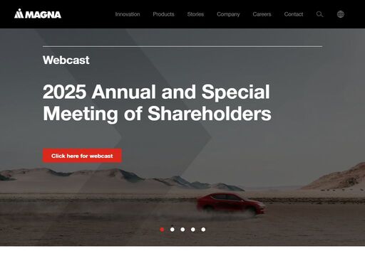 magna. forward. for all. explore how magna´s advancements in mobility help build a better world for everyone and everything.