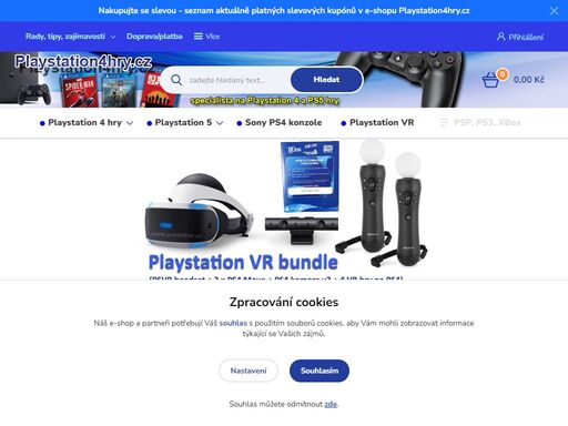 playstation4hry.cz je oblíbený herní e-shop na ps4 a ps5 hry, herní konzole a vše na playstation - rozumíme tomu co prodáváme a rádi vám poradíme s výběrem