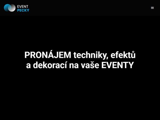 eventpecky pro vás sledují a nakupují nejnovější i osvědčené wow efekty v oblasti event marketingu. níže nabízíme hlavní výběr pecek. pokud zde neobjevíte, co hledáte, napište. buď to máme někde jinde, nebo to společně vyvineme, popř. dokoupíme.