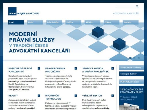 tradiční česká advokátní kancelář s advokátními poradnami v praze a v plzni. 