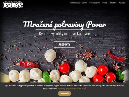 při výrobě mražených potravin povar dbáme na nejvyšší kvalitu zpracování, díky tomu vynikají mražené výrobky povar skvělou chutí.