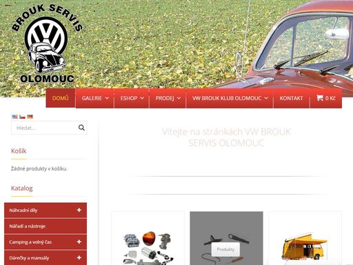 jsme připraveni splnit vše v oblasti údržby a oprav vw unikátních vozidel, oprav vzduchem chlazených motorů vw a prodeje kompletního sortimentu náhradních dílů.