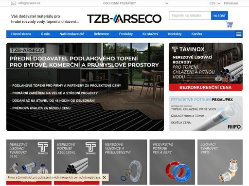 prodej vodo topo instalačních materiálů. zajišťujeme servis a distribuci. garance záruky a kvality. připravujeme rozpočty a nabízíme konzultace řešení vodo topo. lisovací tvarovky (fitinky) pex, svěrné tvarovky al-pex, mosazné tvarovky, ventily, rychlospojky, vodovodní baterie, vícevrstvé trubky, podlahové topení.