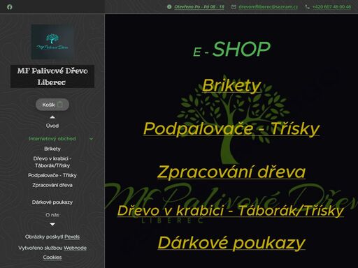 dřevo v krabici - táborák/třísky