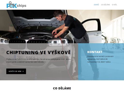 přijďte si k nám oživit motor a snížit spotřebu. na své úpravy poskytujeme 14 dní záruku vrácení peněz a odebrání úpravy bez odání důvodu.