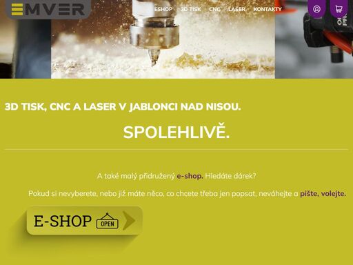 3d tisk, cnc a laser v jablonci nad nisou.. spolehlivě.   a také malý přidružený e-shop. hledáte dárek? pokud si nevyberete, nebo již máte něco, co chcete třeba jen popsat, neváhejte a pište, volejte.    poskytujeme širokou škálu služeb souvisejících s těmito výrobními technologiemi. od popisování...
