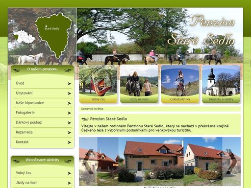 penzion staré sedlo, staré sedlo, online rezervace, informace, jak trávit volný čas, hipostanice