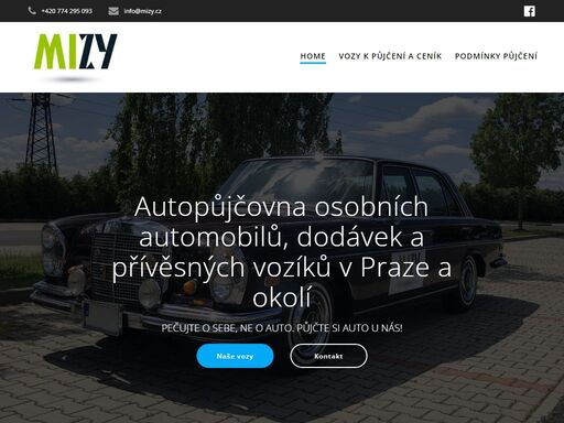 autopůjčovna praha nejlevnější minibus vozík žádné skryté poplatky přistavujeme zdarma metro hostivař/skalka nepřiplácíte dalšího řidiče