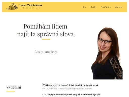 lucie melicharová | překladatelka