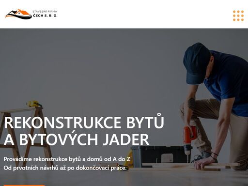 kompletní servis v oblasti stavebnictví, realit, rekonstrukcí, rodinných domů i bytů.