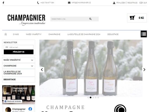 champagne jsou hlavně emoce, radost a vášeň. v naší nábídce jsou pouze taková vína, která byla dělána s láskou, oddaností a respektem k přírodě. 
