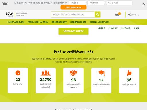 ? vybírejte ze stovek vzdělávacích kurzů pro svůj osobní či profesní rozvoj, nebo si zvolte firemní vzdělávání na míru vašim potřebám. ?16 let partnerem vašeho vzdělání.