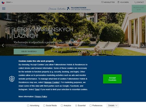 objevte spa resort mariánské lázně – jedinečný lázeňský hotel v mariánských lázních, který nabízí moderní wellness služby stejně jako tradiční lázeňskou léčbu, a navazuje na dlouholetou tradici lázeňství v české republice.