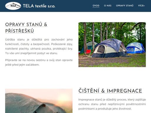 údržba stanu je důležitá pro zachování jeho funkčnosti, čistoty a bezpečnosti. poškozené zipy, roztržené plachty, utrhaná poutka, protékající švy. to vše umí znepříjemnit pobyt ve stanu.