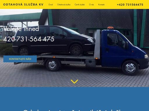 odtahová asistenční a silniční služba karlovy vary. přeprava v rámci čr i celé evropy. odtah vozů do 3,5t, pick-up servis, pojistné události.