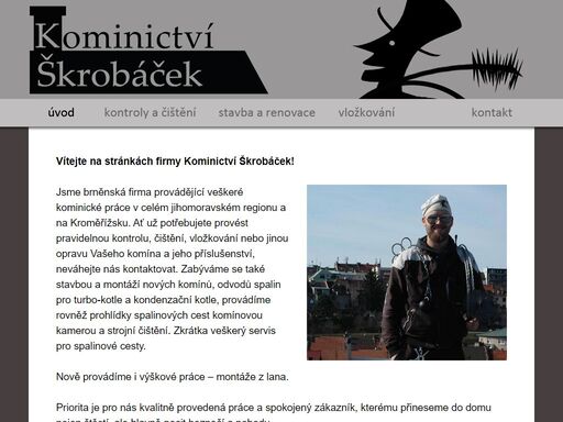 firma provádějící kominické práce s pobočkami v brně a nítkovicích