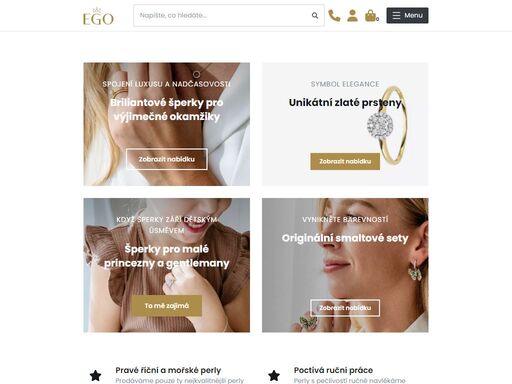 objevte širokou nabídku kvalitních a stylových šperků pro všechny příležitosti na egofashion.cz