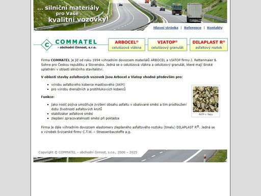 jsme výhradním dovozcem celulózového vlákna arbocel a celulózového granulátu viatop.